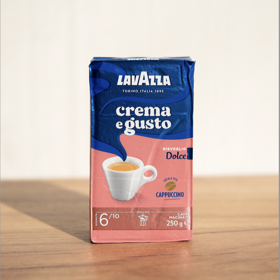 Кава Lavazza Crema Gusto Dolce мелена 250 г - фото 2 Кава Lavazza Crema Gusto Dolce мелена 250 г - фото 2