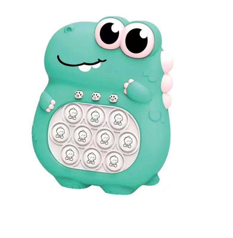 Интерактивная игрушка Quick Push Game Pop It на 999 уровней Dinosaur Blue (13735545)