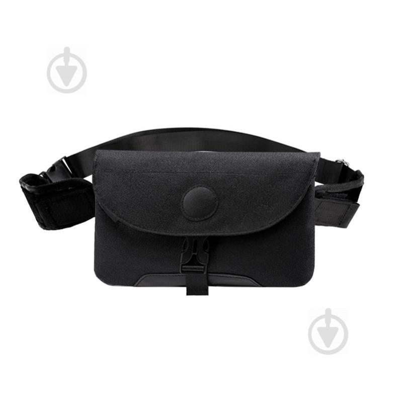 Мужская сумка через плечо Lesko LP-022 Черная