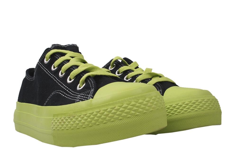 Кеды женские Vikonty из текстиля Черный (120-20DKD 39)