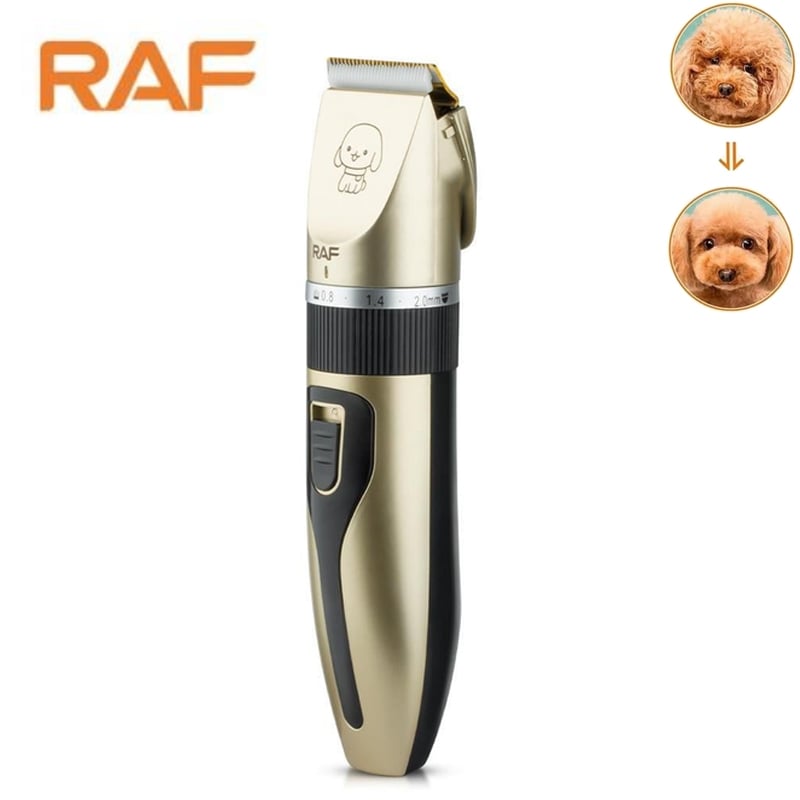 Машинка для стрижки тварин RAF R.436 8в1 Gold (tf7460) - фото 2 Машинка для стрижки тварин RAF R.436 8в1 Gold (tf7460) - фото 2