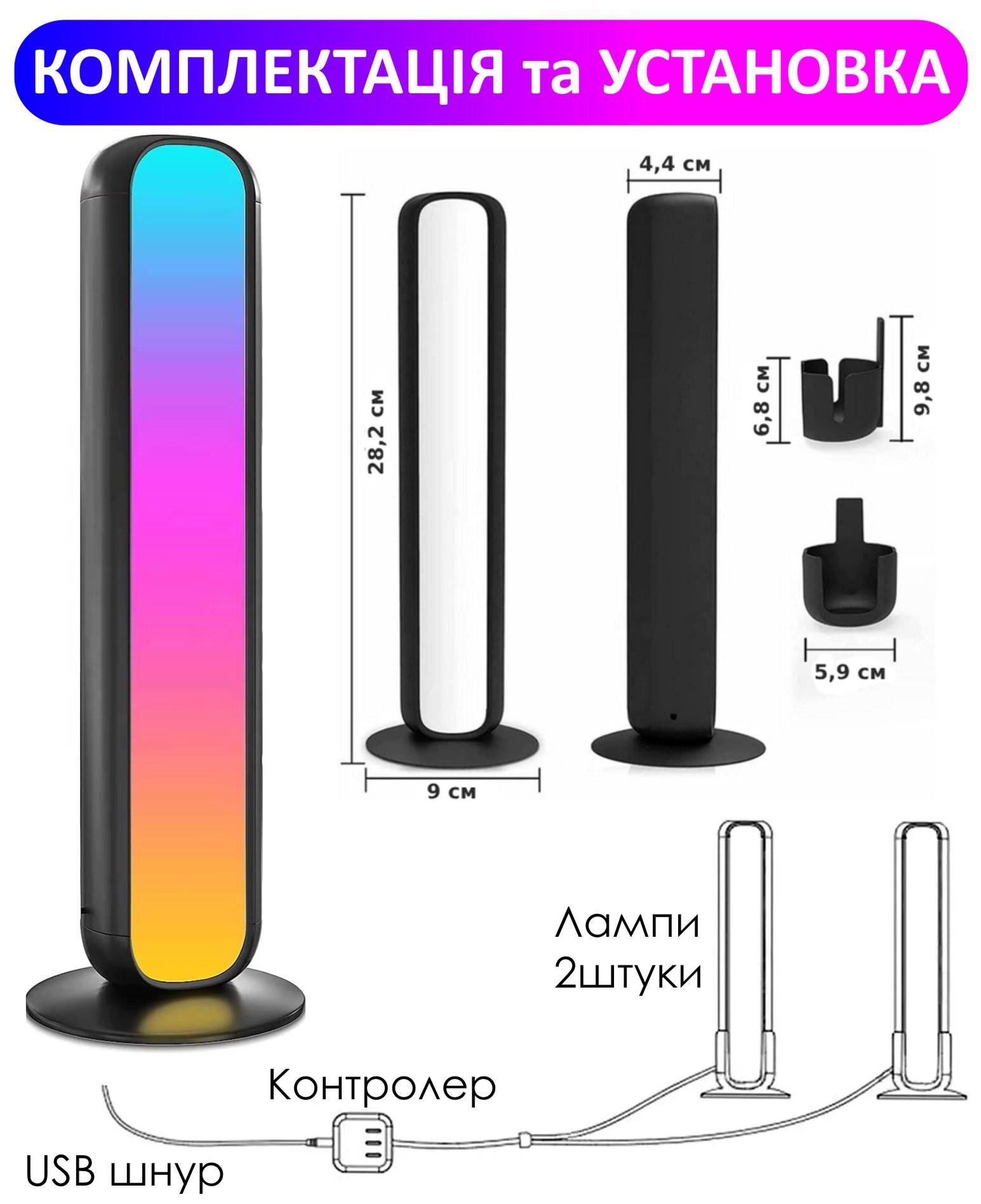 Панель світлодіодна RGB Tuya Smart LED Wi Fi/голосове керування Alexa/Google музична синхронізація (485423949) - фото 13 Панель світлодіодна RGB Tuya Smart LED Wi Fi/голосове керування Alexa/Google музична синхронізація (485423949) - фото 13