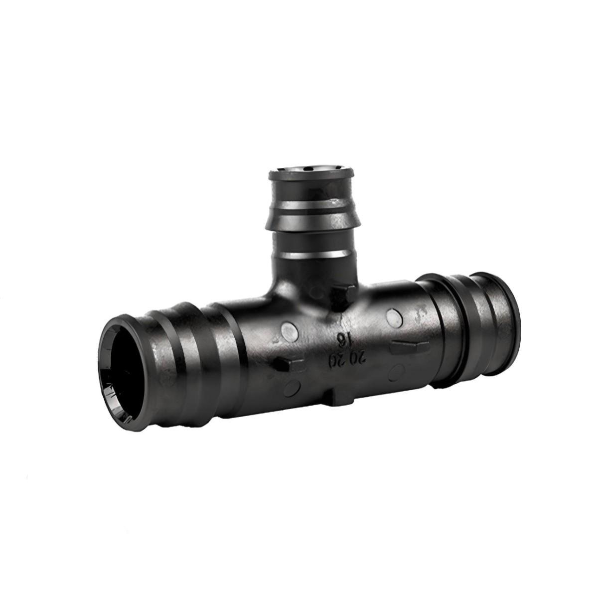 Тройник редукционный Heat-PEX с увеличенным центральным проходом d 20x16x20 мм (FET201620-P)