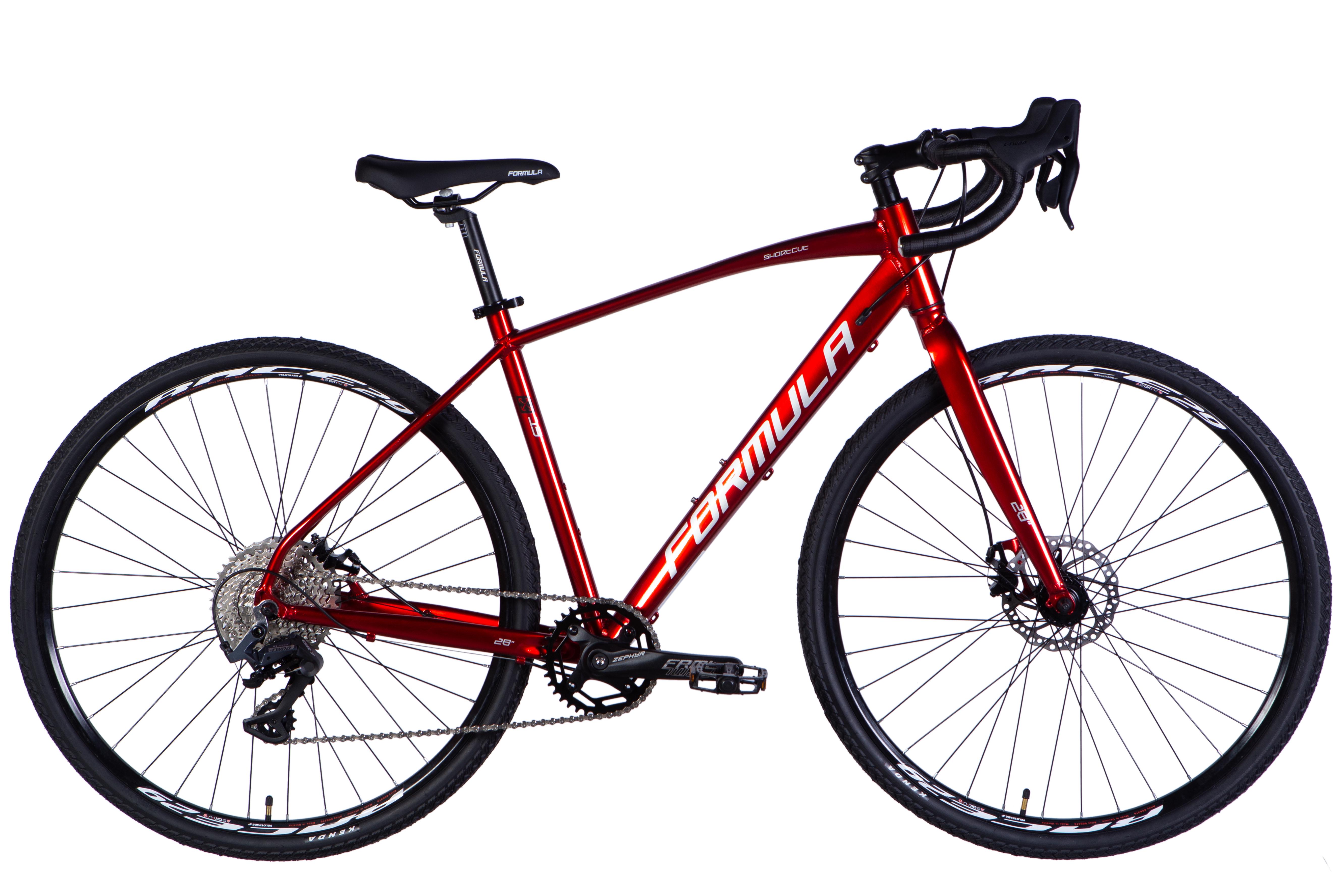 Велосипед Formula 2025 SHORTCUT DD CS AL 28" рама 19" Красный (OPS-FR-28-037)