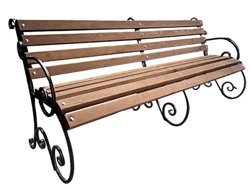 Скамья парковая кованая Kompred Эконом kc-005 1500 мм труба 15х15 мм Скамья парковая кованая Kompred Эконом kc-005 1500 мм труба 15х15 мм