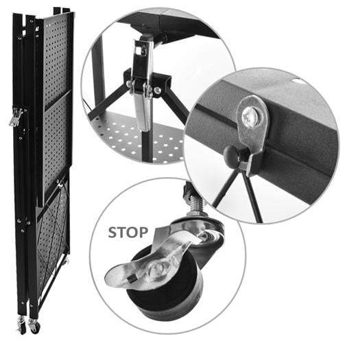 Этажерка на колесах R100105-BL Loft 4 овраг 72x34x120 см - фото 2