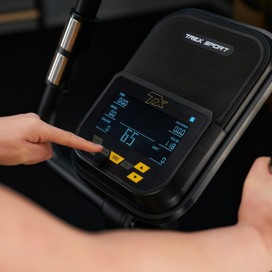 Велотренажер TREX Sport TX-750EB SABER електромагнітний Чорний (4950) - фото 13 Велотренажер TREX Sport TX-750EB SABER електромагнітний Чорний (4950) - фото 13