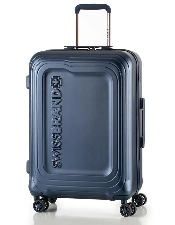 Чемодан Swissbrand London M Navy (SWB_LHLON603M)