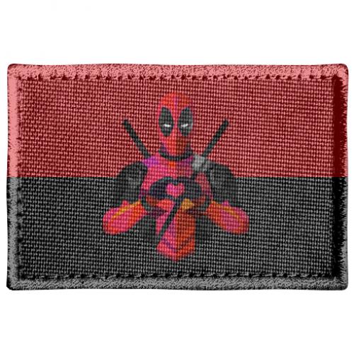 Шеврон прямокутний Deadpool Love (18182946-31-42835)