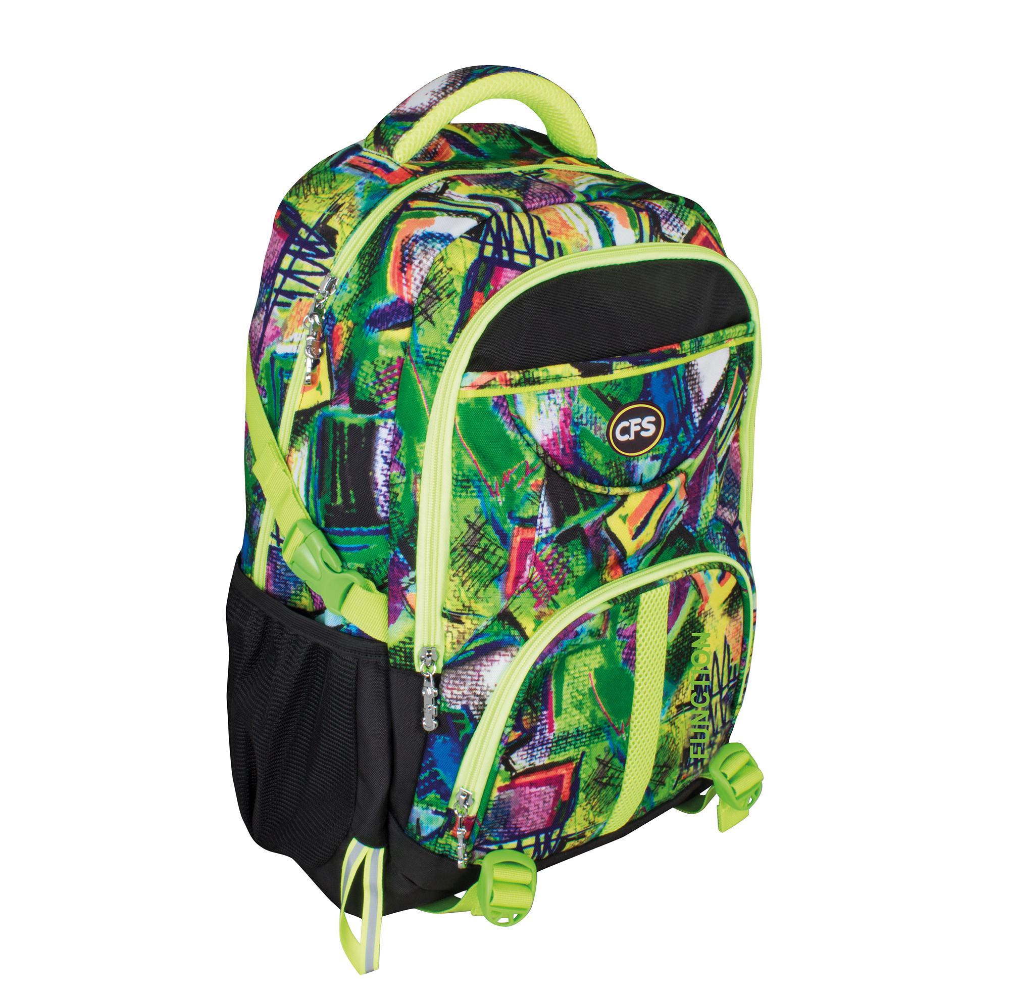 Рюкзак молодежный Cool For School 46x30x18 см 16-25 л Разноцветный (CF86248)
