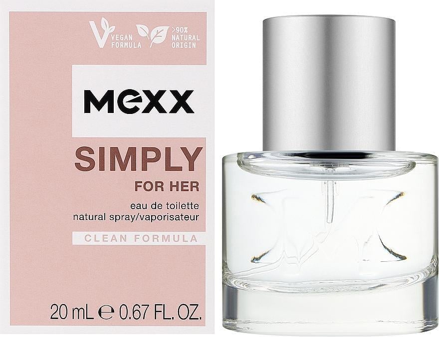 Туалетна вода для жінок Mexx Simply 20 мл (22810944)