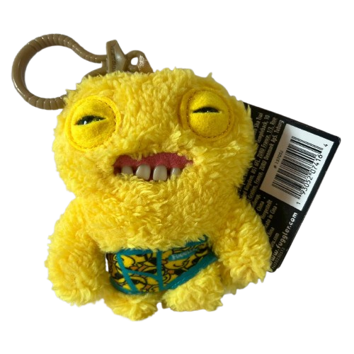 Игрушка брелок Fuggler Squidge 12 см Желтый (1330)