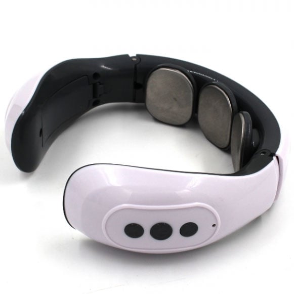 Масажер для шиї Smart Neck Massager HX-1680 6 режимів 3V White (tf3712) - фото 4 Масажер для шиї Smart Neck Massager HX-1680 6 режимів 3V White (tf3712) - фото 4