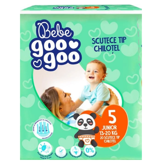 Підгузки-трусики Bebe Goo Goo 5 20 шт. (5948688033741)