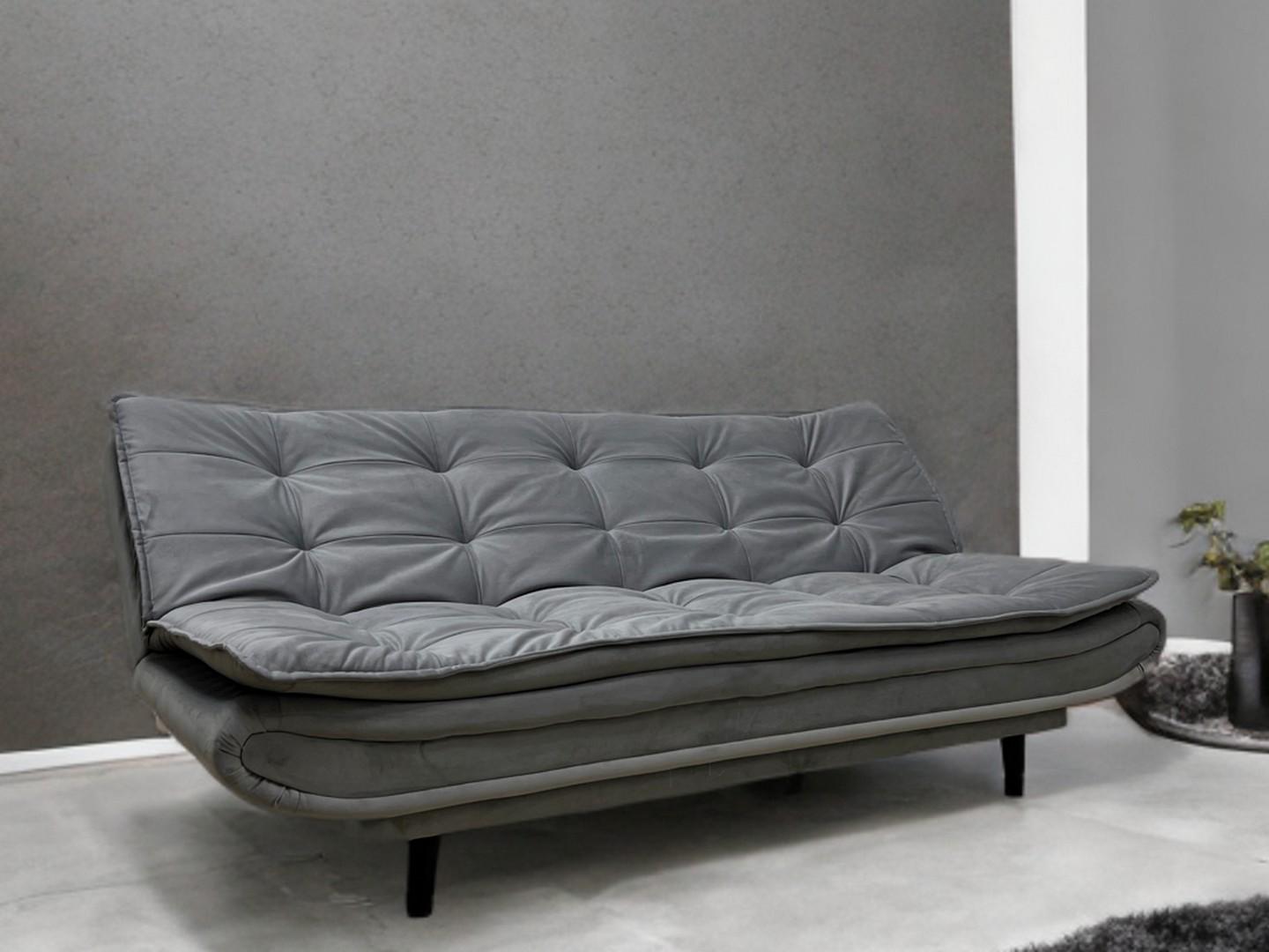 Диван Virkoni Барселона клик-кляк Багира 193x98x89 см 19 Серый (44706-010010519) - фото 3