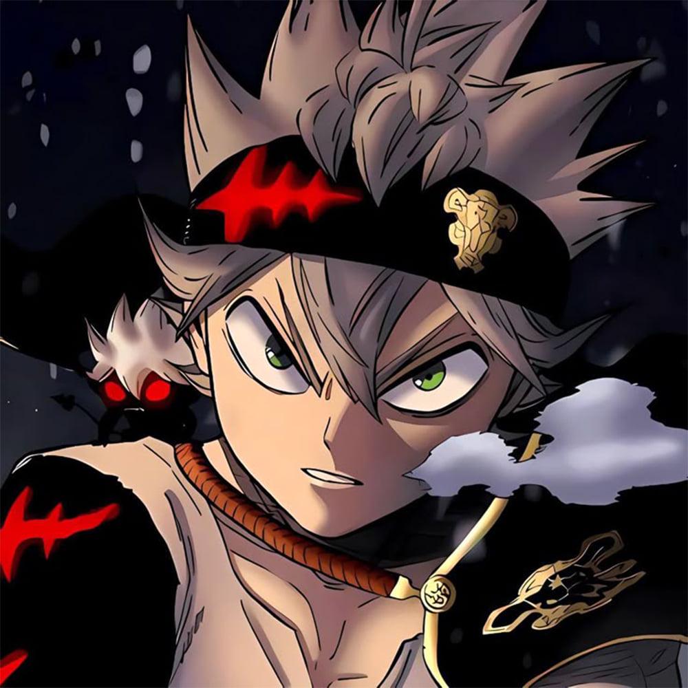 Алмазная мозаика SHLab Аниме Black Clover Аста Вышивка Камнями SHS-40429 Полная Выкладка 40x40 см (40429)