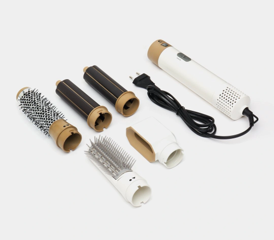 Стайлер для волос 5в1 кожаный кейс (51-111)