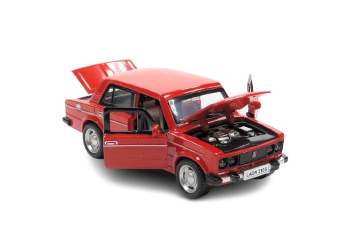 Автомодель Автопром Lada 2106 1:32 Красный (7642)
