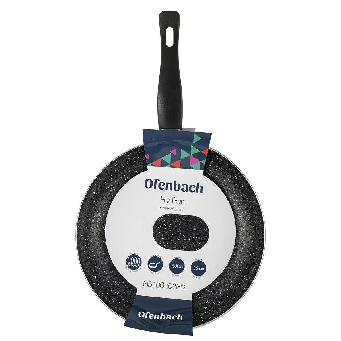 Сковорода Ofenbach из алюминия с мраморным покрытием 26 см (KM-102610202MR)