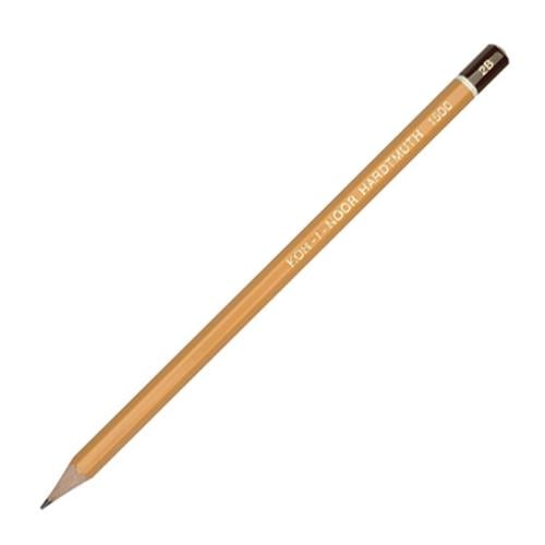 Олівець чорнографітний Koh-i-Noor 2B (1500.2B)