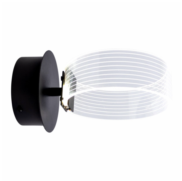 Бра настенное светодиодное акриловое Sirius (N 3705-1 BLACK 12W) - фото 3 Бра настенное светодиодное акриловое Sirius (N 3705-1 BLACK 12W) - фото 3