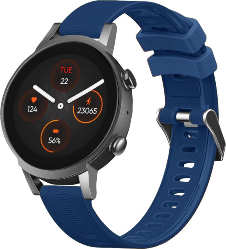 Ремешок Bend для Mobvoi TicWatch E3 Dark Blue (26760-5D)