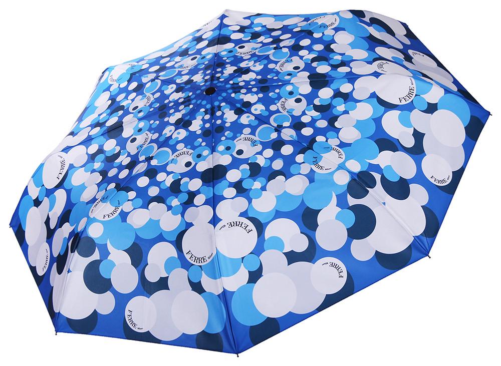 Зонт женский складной Ferre Пузырьки воздуха автомат D 98 мм Multicolor (6009-2)