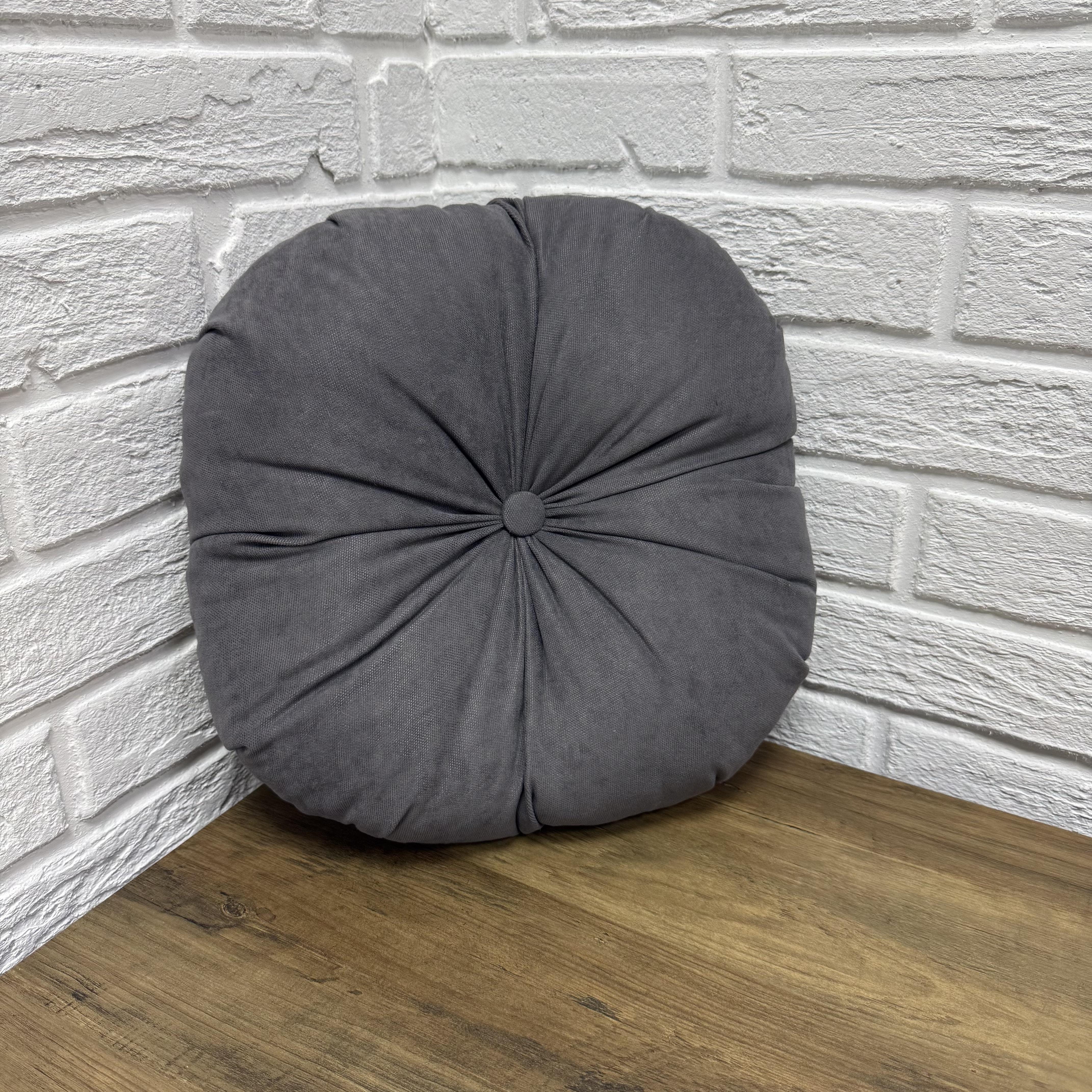 Подушка с пуговицей Comfort Home софт Ø40 см