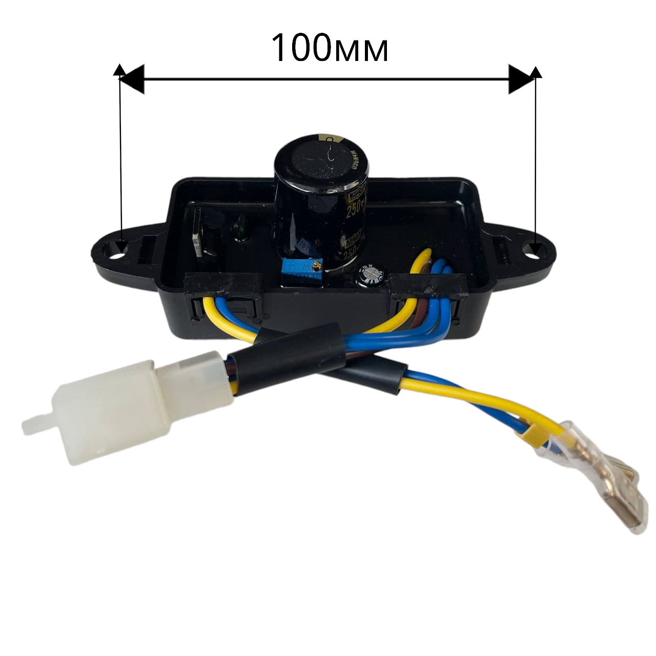 Регулятор напряжения генератора AVR 168F 220V 250V 220мкф (12292550) - фото 2 Регулятор напряжения генератора AVR 168F 220V 250V 220мкф (12292550) - фото 2
