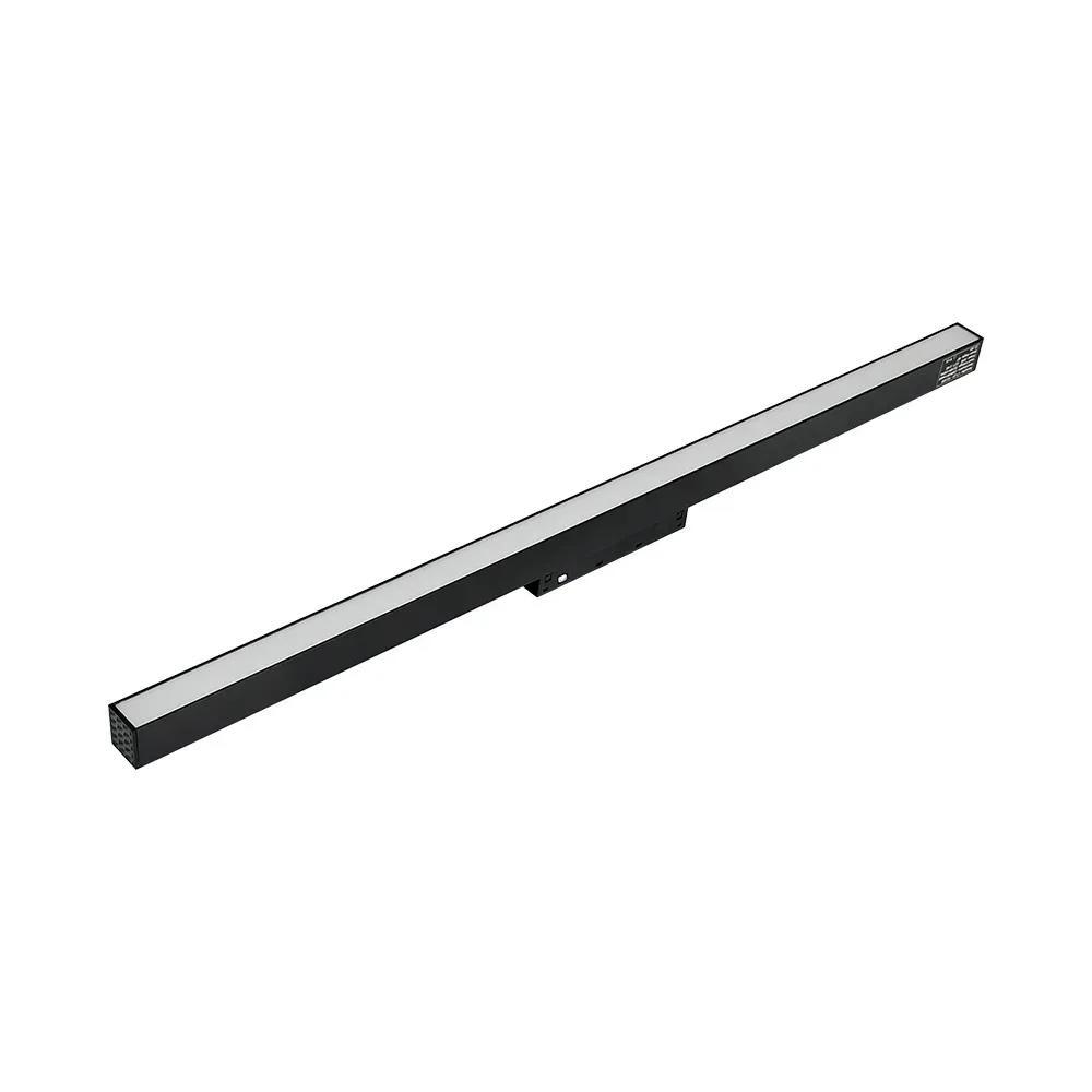 Прожектор трековый магнитный Lezard FG-1200 LED с рассеивателем 48 Вт 4000К Черный (27729441)