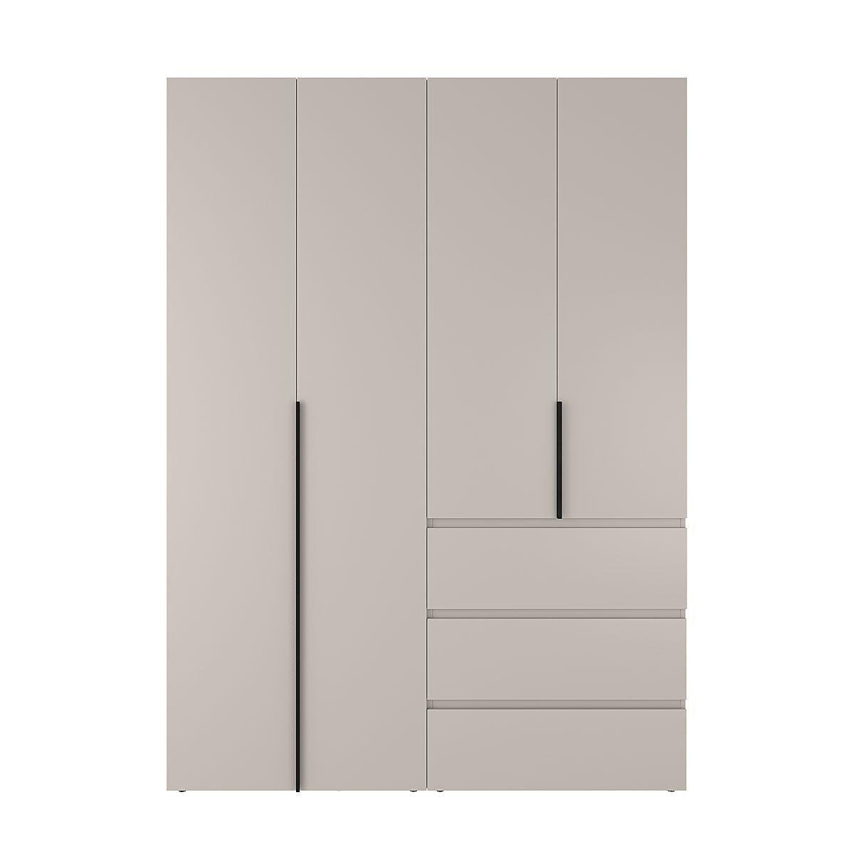 Шкаф распашной комбинированный ART IN HEAD №5 Light 1600x500x2200 мм Кашемир (GALTK0514000000)