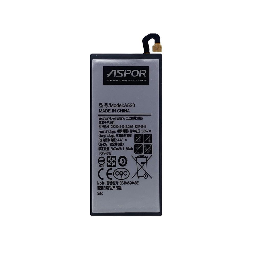 Акумулятор Aspor EB-BA520ABE для Samsung A520/A5 2017