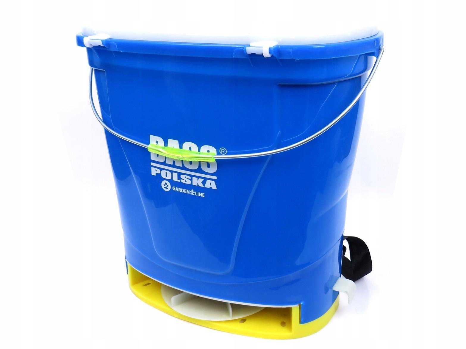 Сеялка-разбрасыватель аккумуляторная Bass Polska 8562 для семян и удобрений 20 л 10 м (24311855) - фото 6 Сеялка-разбрасыватель аккумуляторная Bass Polska 8562 для семян и удобрений 20 л 10 м (24311855) - фото 6