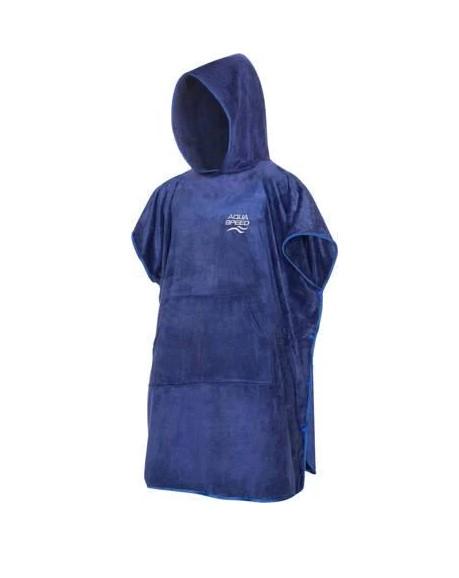 Полотенце пончо Aqua Speed PONCHO 3844 Уни L 90x220 см Синий (5908217638441)