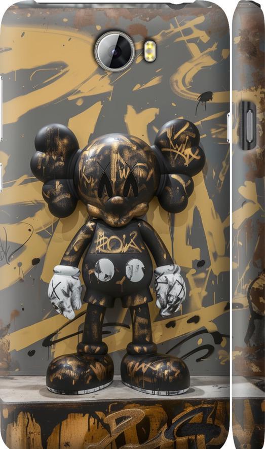 Чехол на Huawei Y5 II Bronze kaws (6097m-496-42517)