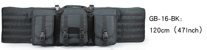 Чехол-рюкзак двойной для оружия 120 см Black (GB-16-BK) - фото 3