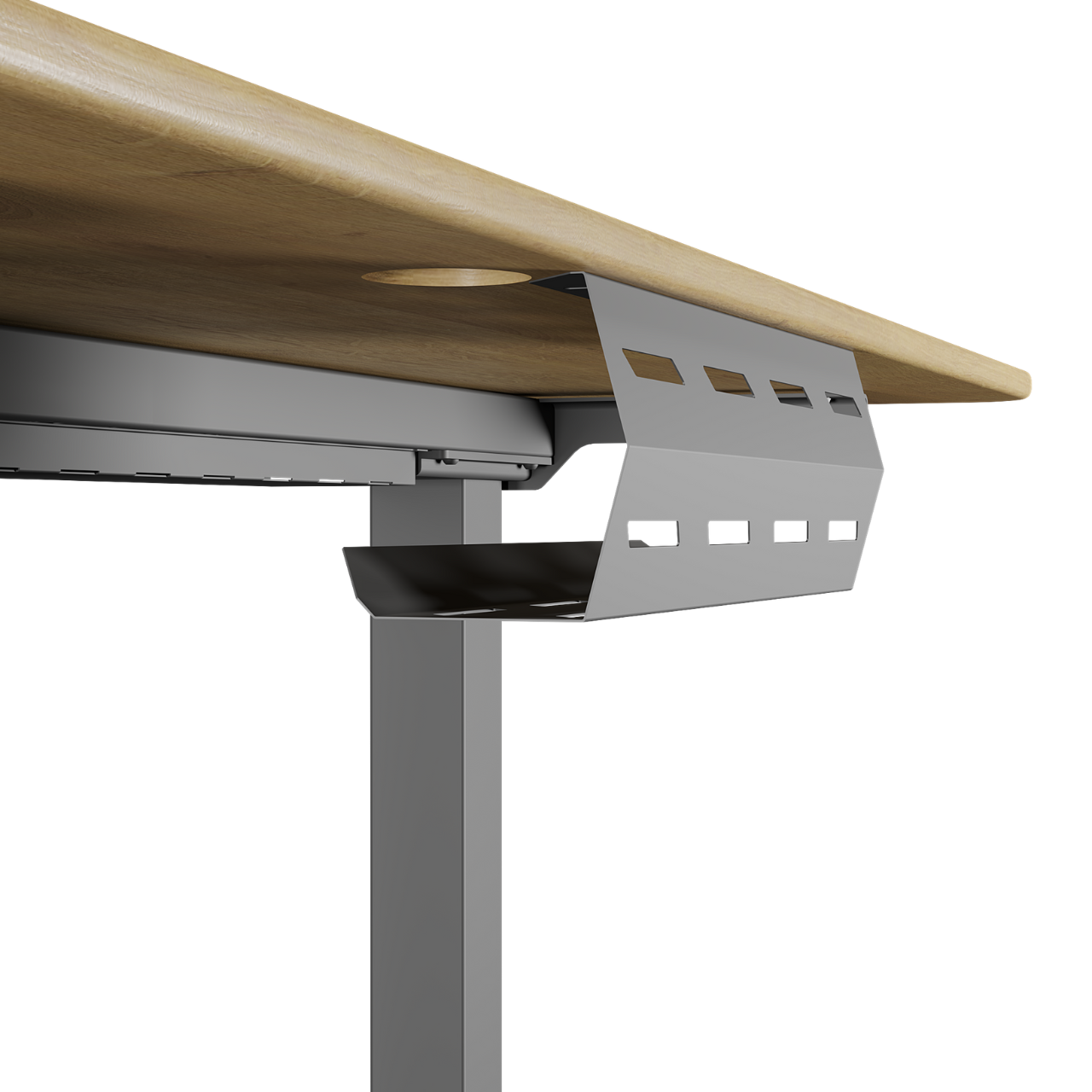 Органайзер для кабелей TEHNOTABLE Compact для компьютерного стола Серый (045-03-03) Органайзер для кабелей TEHNOTABLE Compact для компьютерного стола Серый (045-03-03)