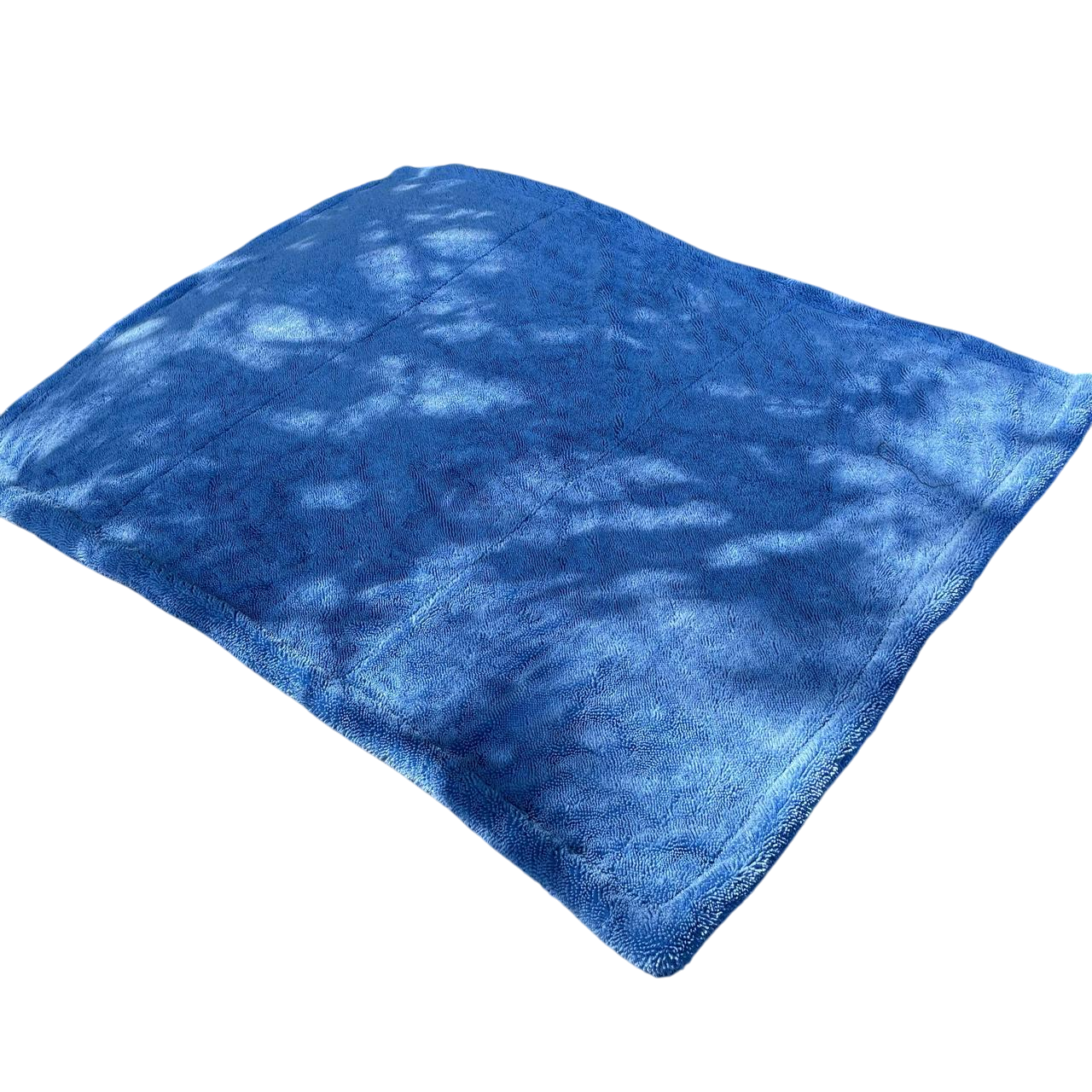 Мікрофібра для кузова двостороння для авто автомобіля 70х90 см Синій Мікрофібра для кузова двостороння для авто автомобіля 70х90 см Синій
