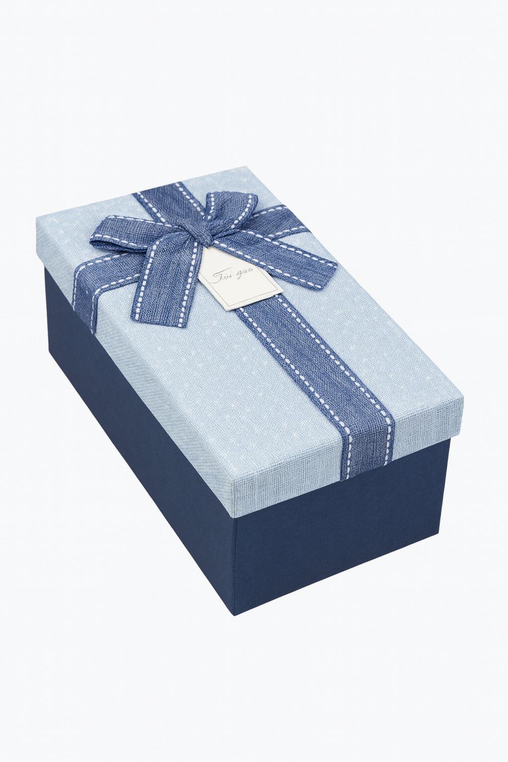 Коробка подарочная Best wishes 3 шт. 23х16х10/21х14х8/19х12х7 см (R33275B)