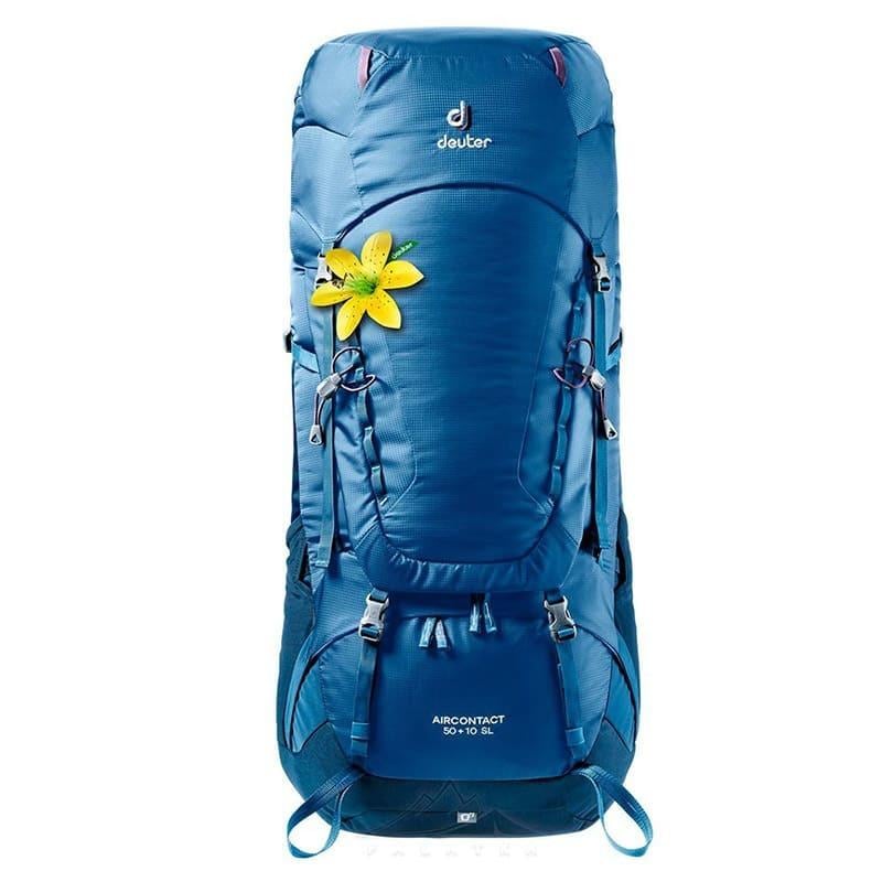 Рюкзак туристичний Deuter Aircontact 50+10 л Steel/Midnight (3320221 3399) - фото 3