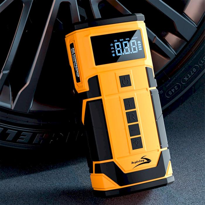 Пускозарядний пристрій Aspiring Jump 3 8000 mAh з компресором Power Bank 3в1 (617668) - фото 8
