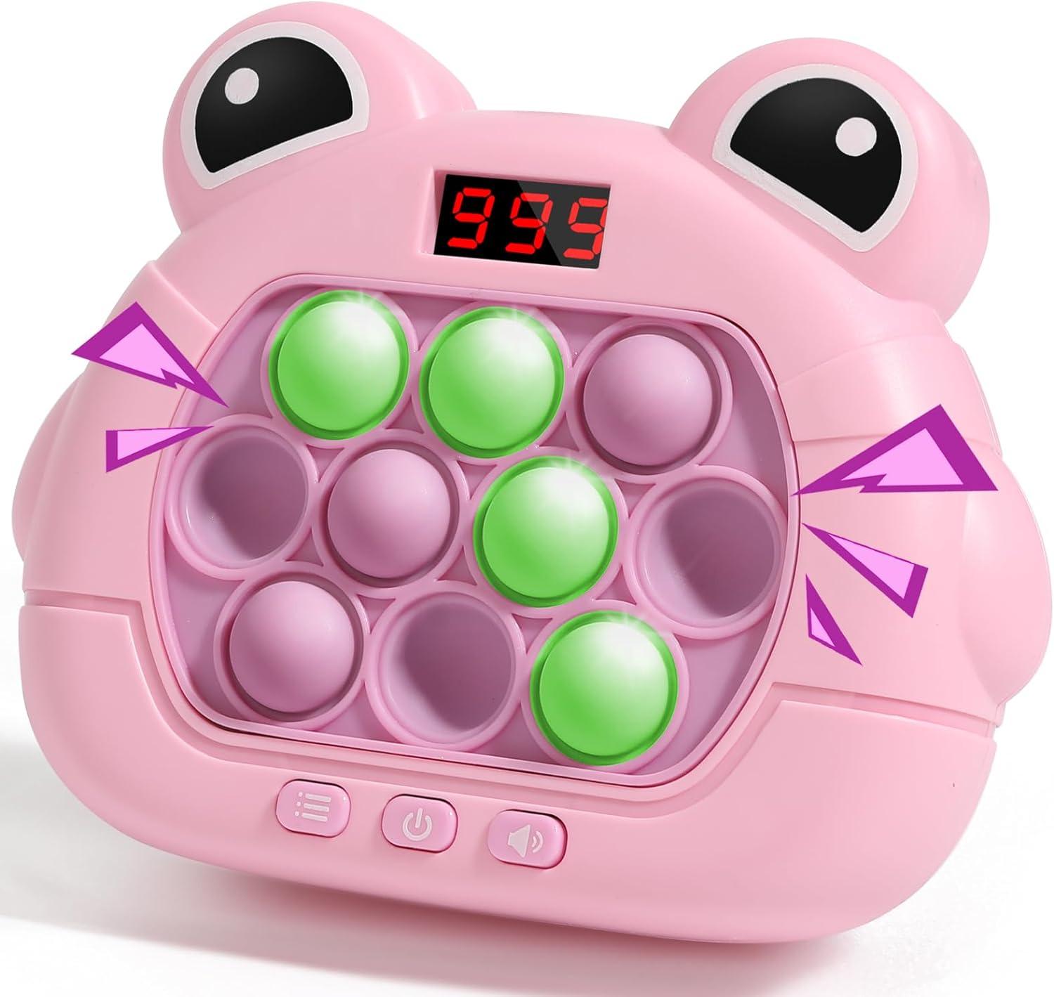 ᐉ Интерактивная игрушка Quick Push Game Pop It 999 уровней Frog Pink  (13824341) • Купить в Киеве, Украине • Лучшая цена в Эпицентр