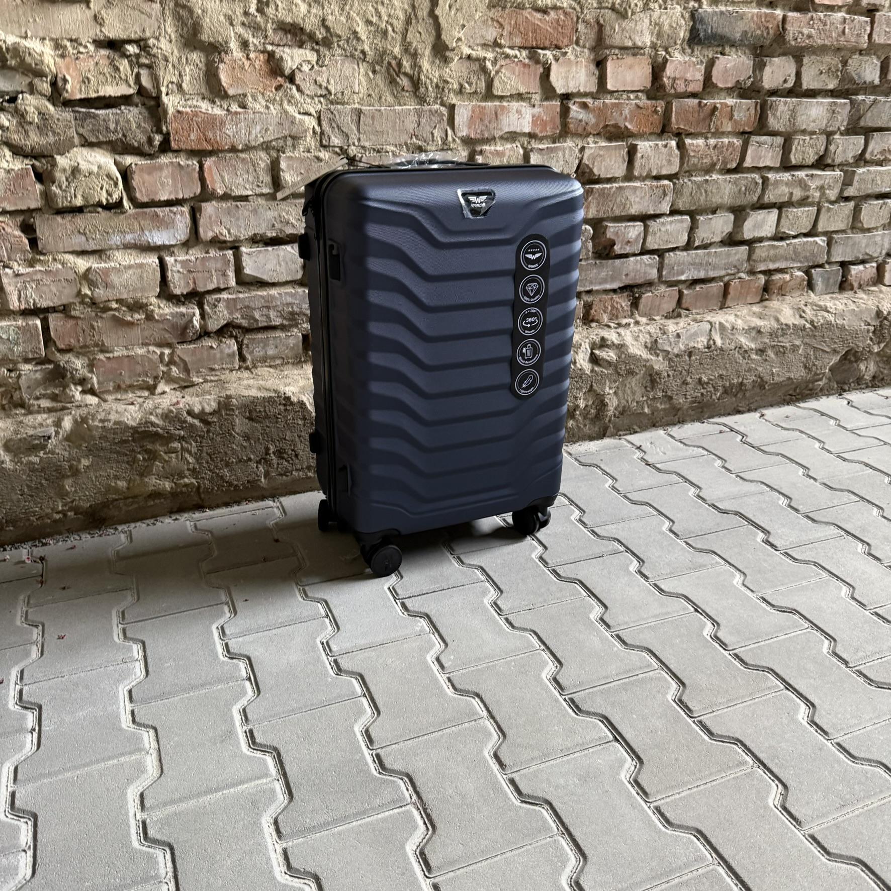Чемодан Wings PEA01 дорожный М Синий (26557314) - фото 3 Чемодан Wings PEA01 дорожный М Синий (26557314) - фото 3