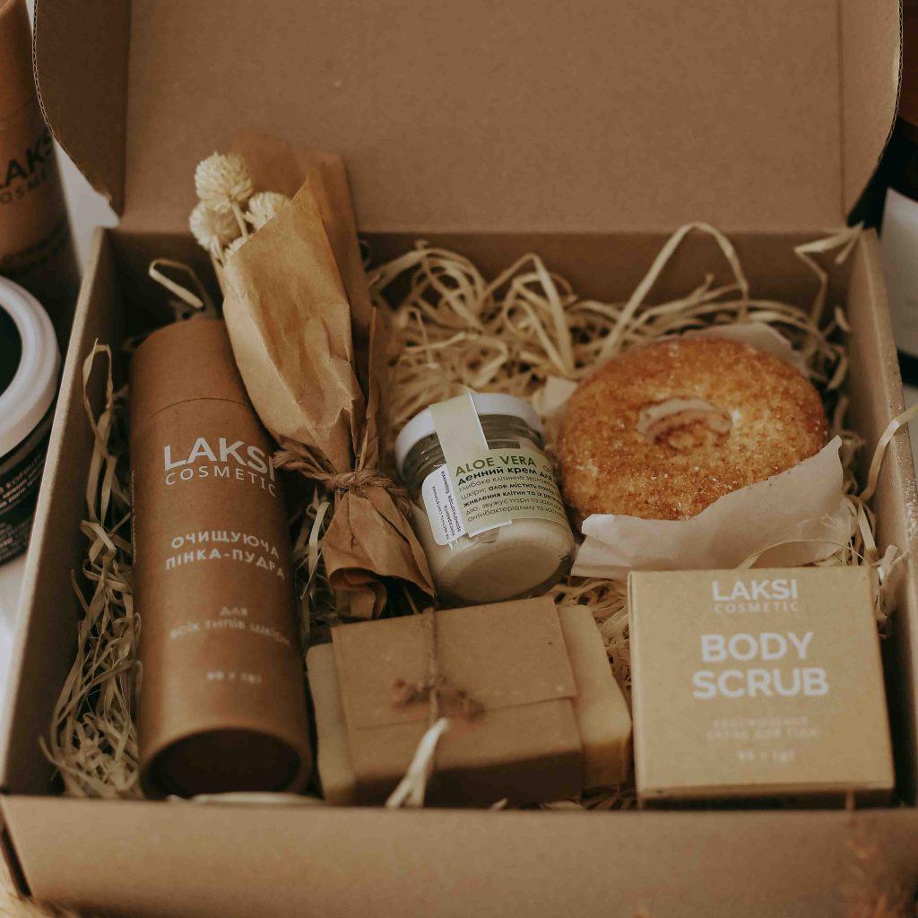 Набор эко косметики Brown sugar