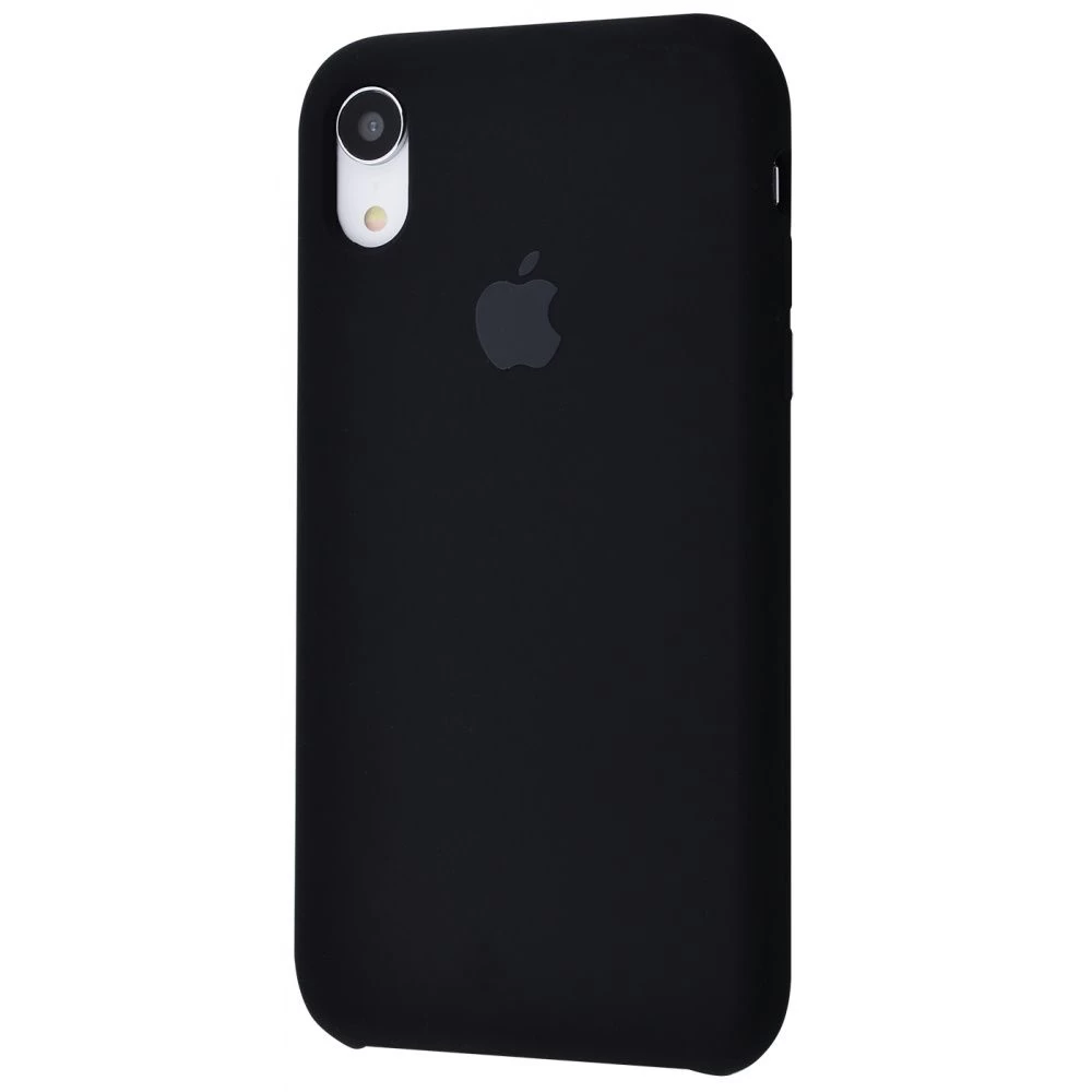 Силіконовий Чохол Накладка Silicone Case для iPhone XR Black