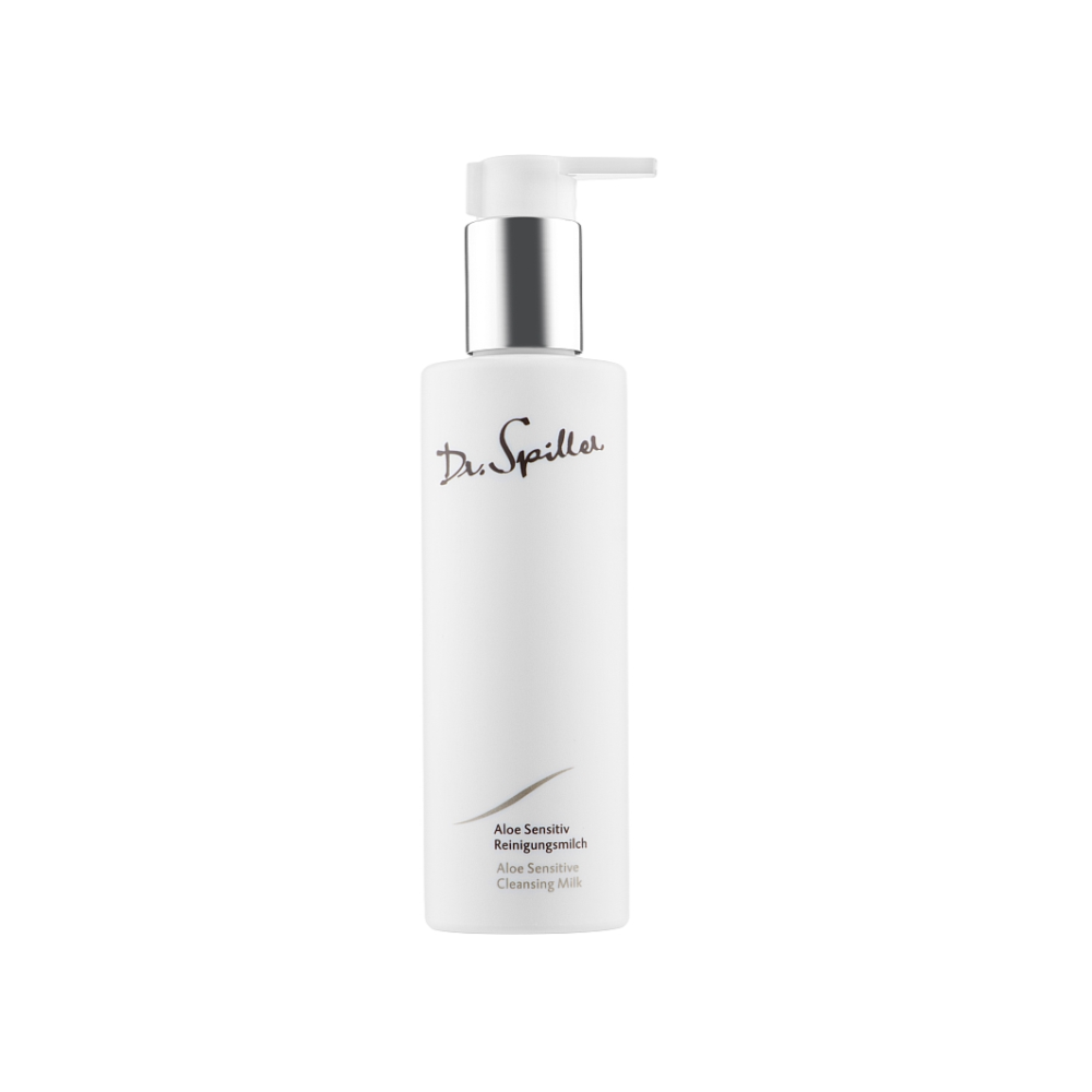 Молочко очищувальне для чутливої сухої шкіри Dr. Spiller Aloe Sensitive Cleansing Milk 500 мл
