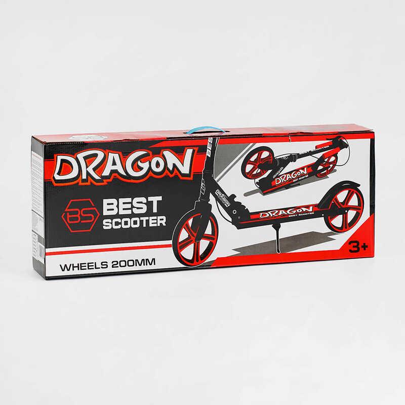 Самокат двоколісний Best Scooter D-61073 Dragon колеса PU 20 см - фото 2 Самокат двоколісний Best Scooter D-61073 Dragon колеса PU 20 см - фото 2