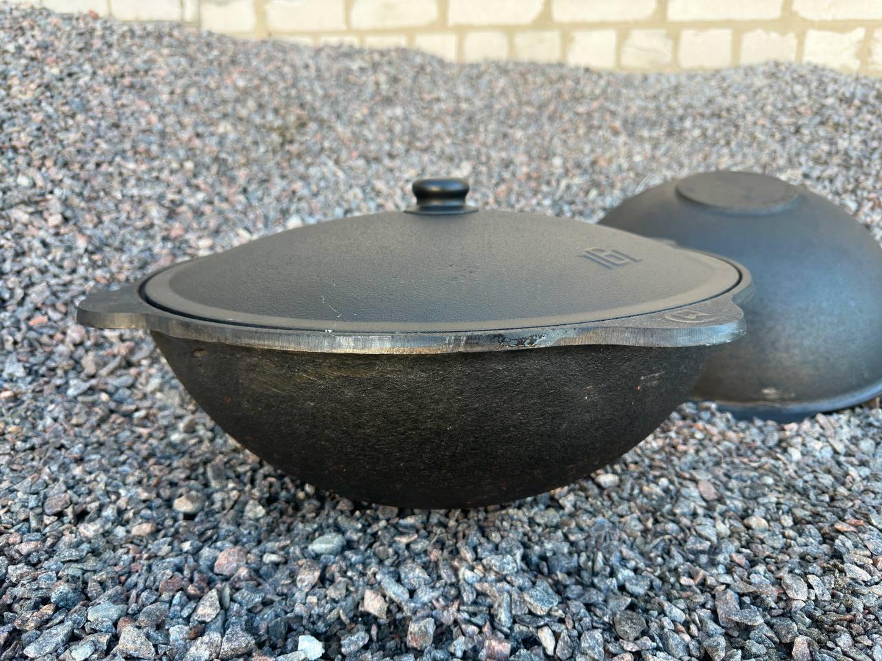 Казан Davr Metall чавунний узбецький 16 л