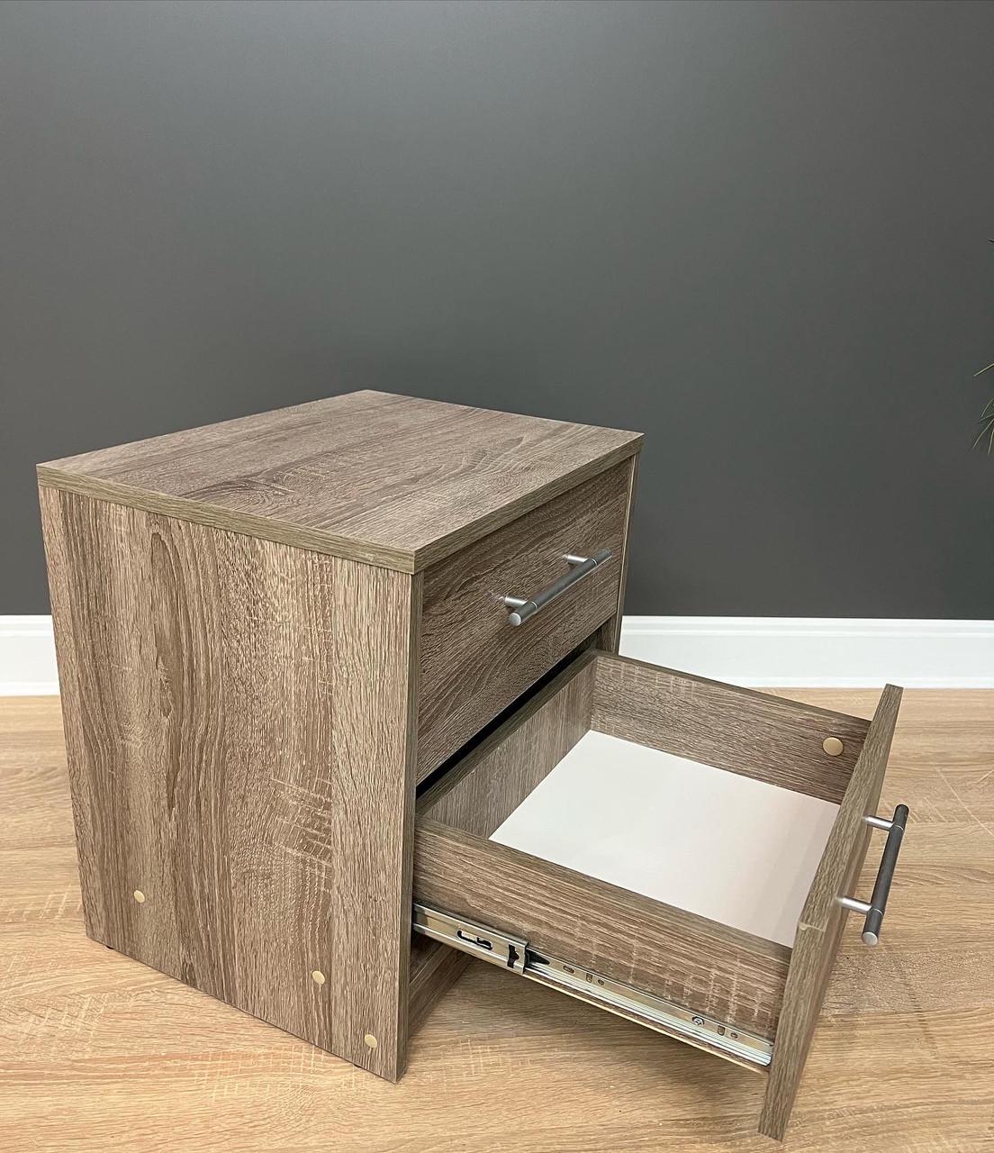 Тумба приліжкова Ексклюзив 450х450х350 мм Дуб сонома трюфель - фото 6