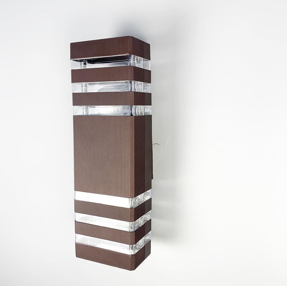 Светильник настенный Light House LNF-17409/2 W уличный Коричневый - фото 4 Светильник настенный Light House LNF-17409/2 W уличный Коричневый - фото 4